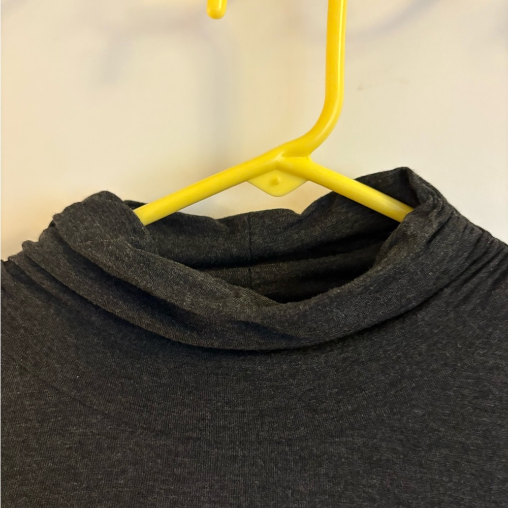 Alfani dark gray turtleneck with ruched sleeves - Picture 2 of 13